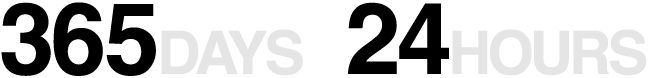 365days 24hours